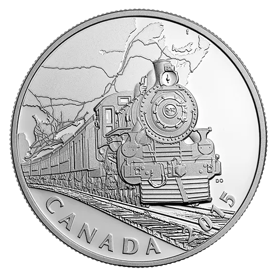 Canadian Train Coin
