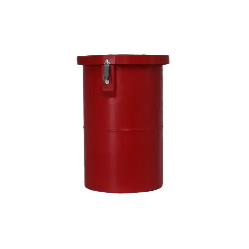 Red Barrel for Industrial Use