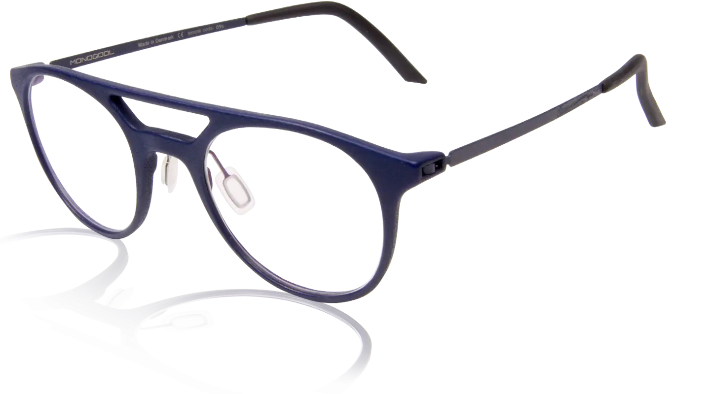 Navy-Blue Eyeglasses