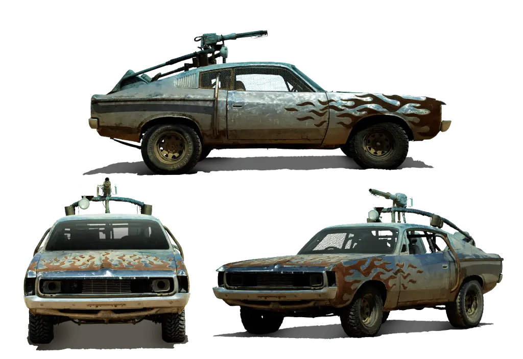 Post-apocalyptic Modified Car