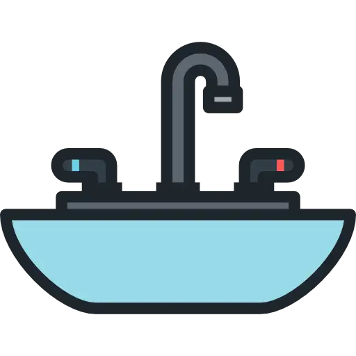 Sink with Faucet