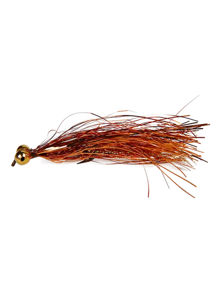 Brown Metallic Fishing Lure