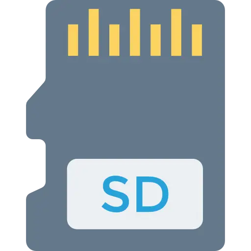 SD Card for Data Storage