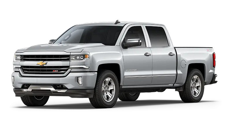 Silver Pickup Truck Illustration