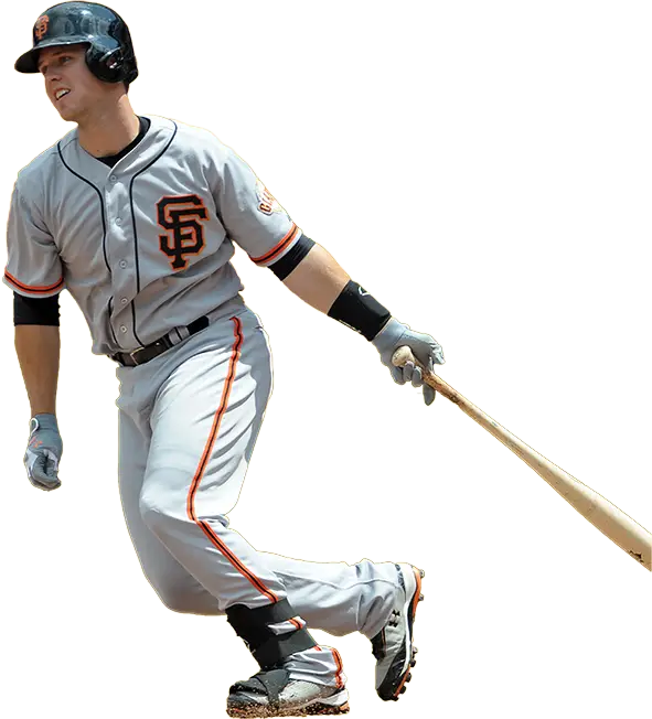 Baseball Player in Action
