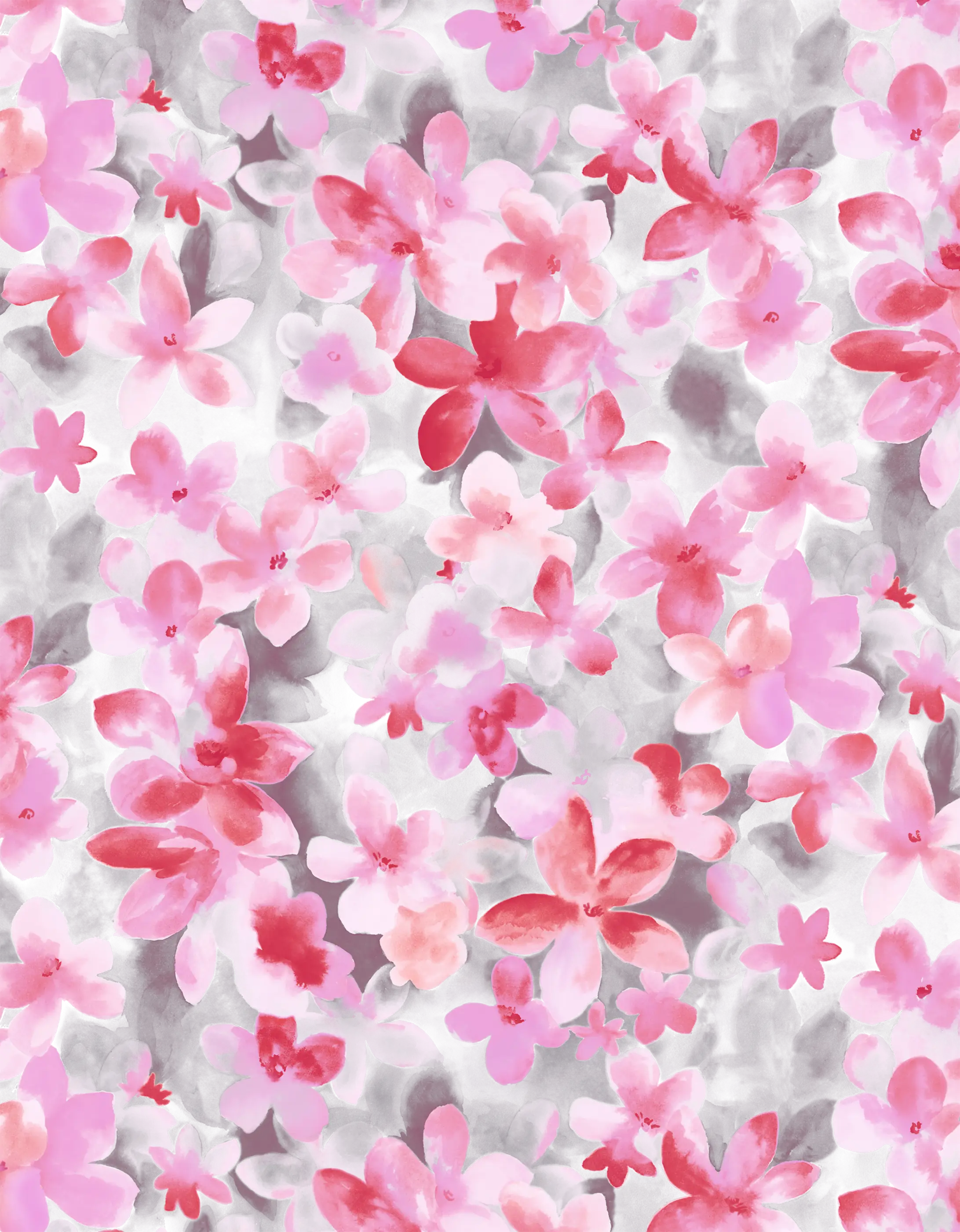 Beautiful Pink Floral Pattern