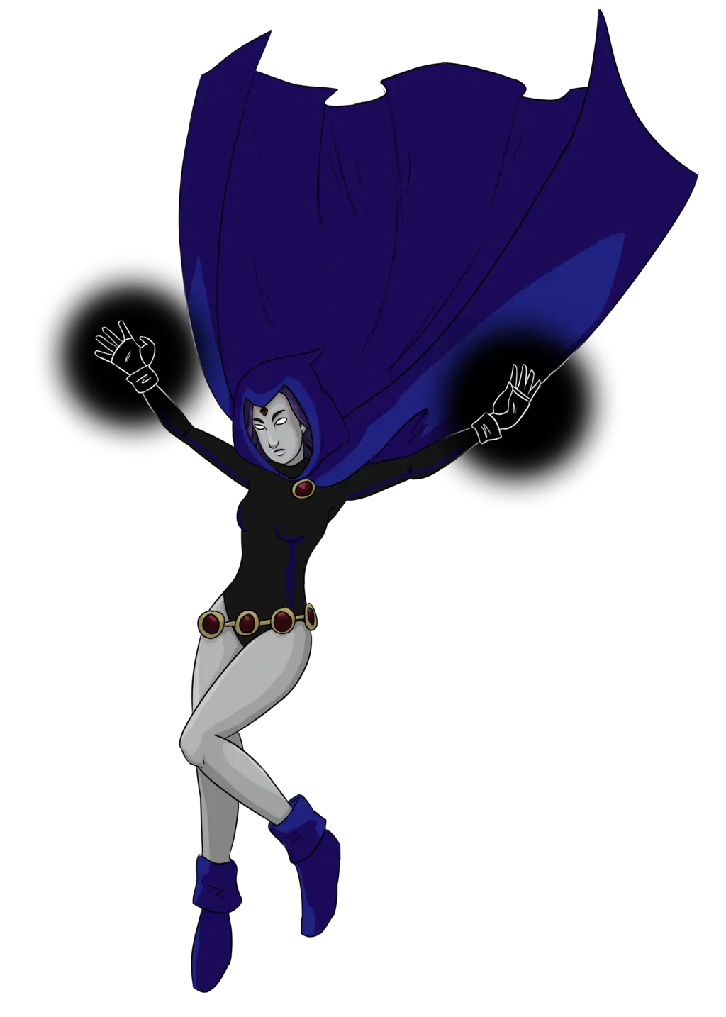 Animated Superhero Character