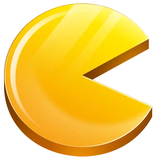 Iconic Pac-Man Character