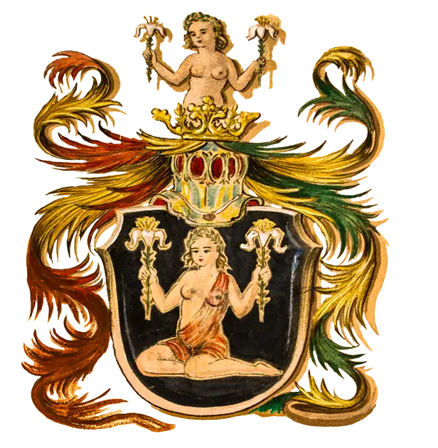 Colorful Coat of Arms Emblem