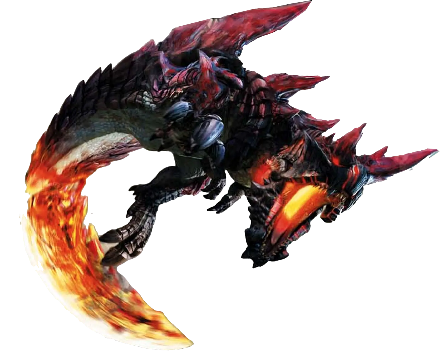 Fire-Breathing Monster in Action