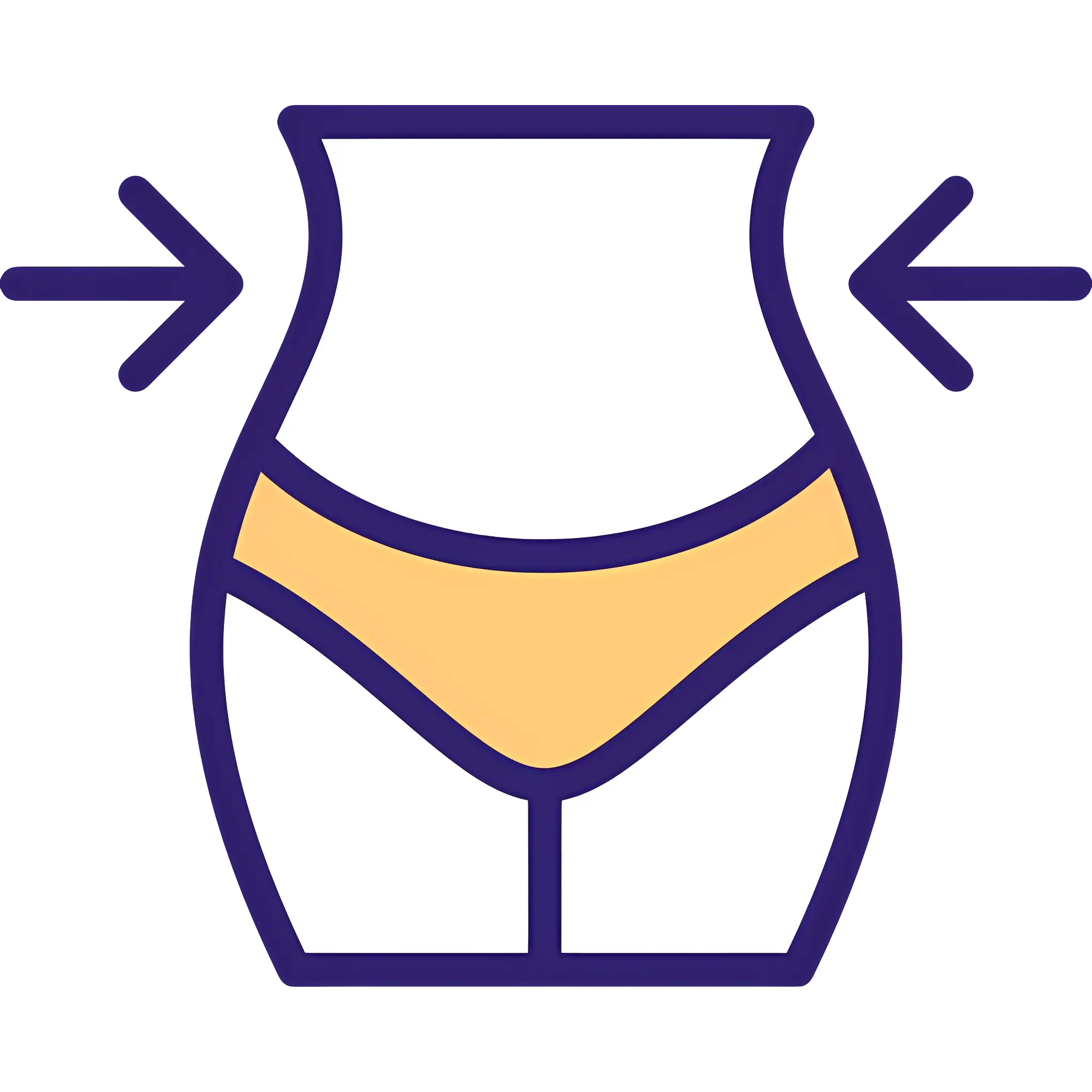Slim Waist Fitness Icon