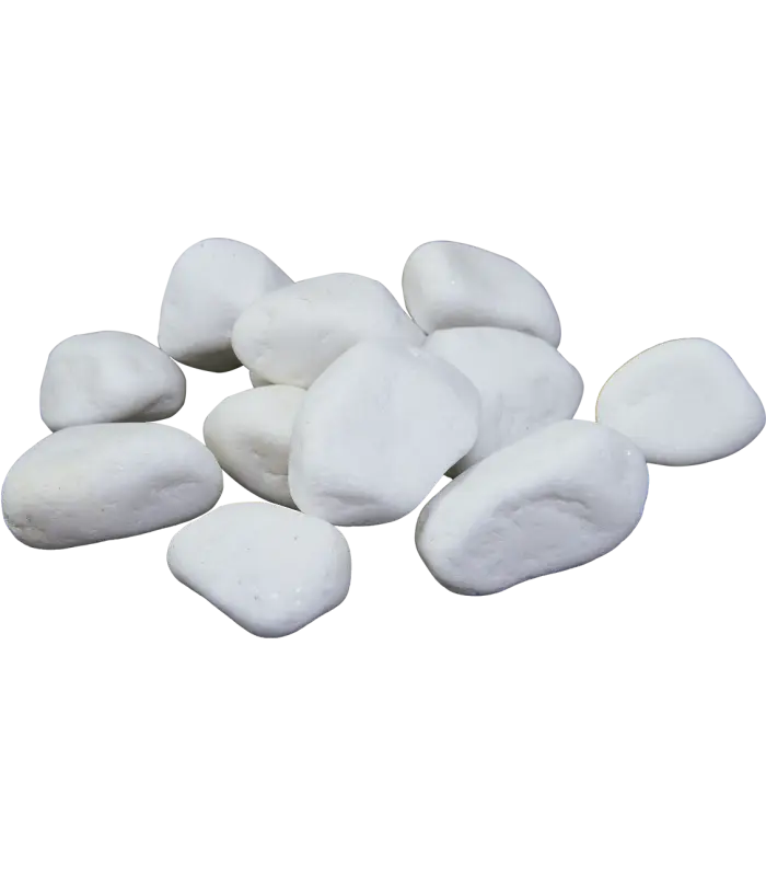 White Pebbles for Decoration