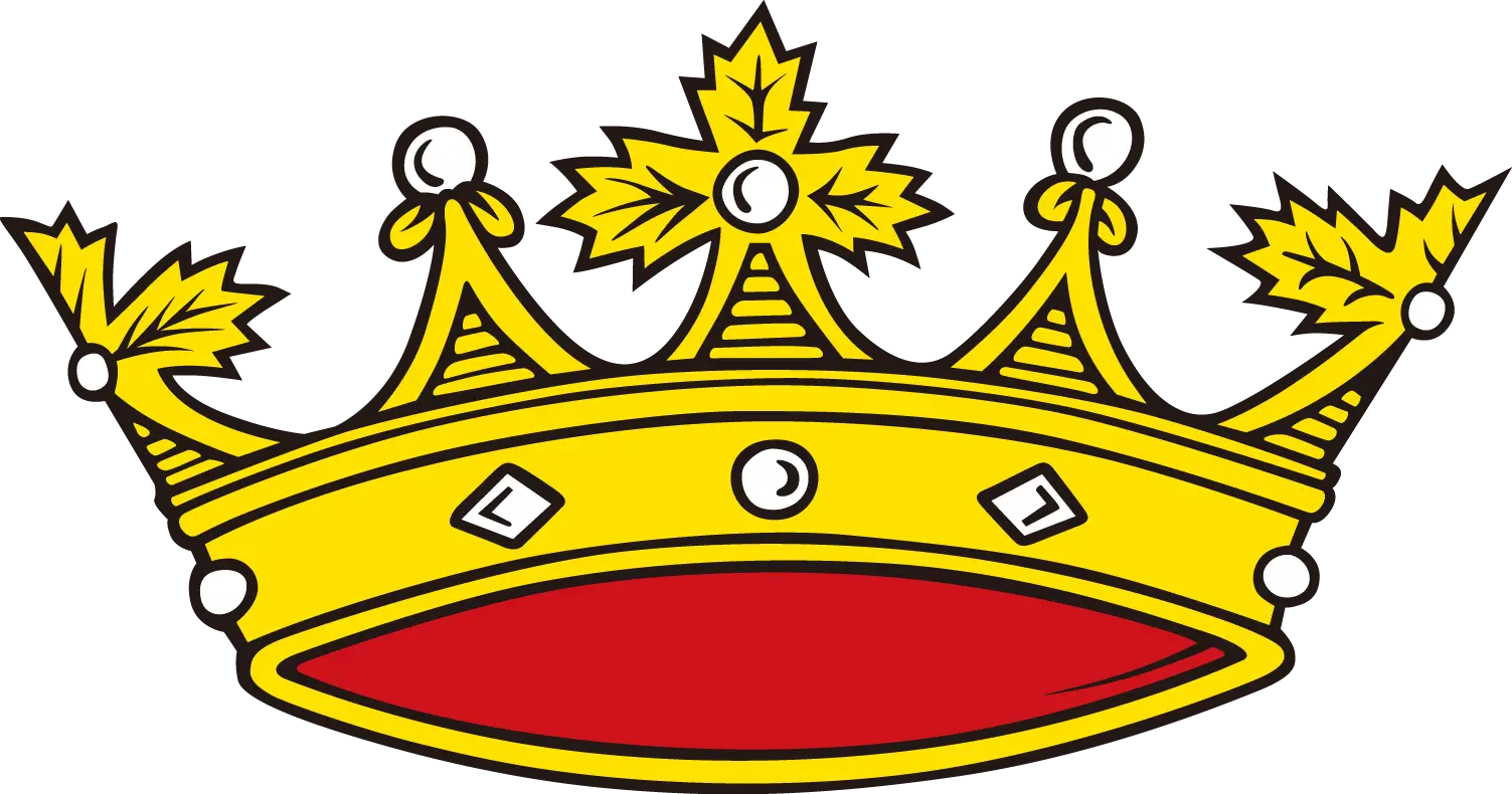 Yellow Crown Illustration