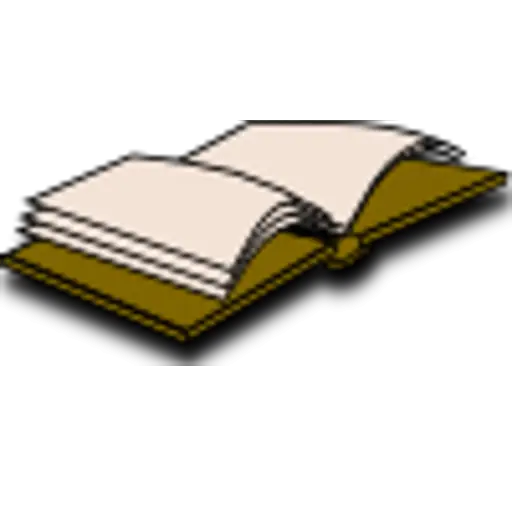 Open Book Illustration