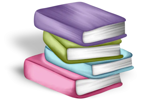 Colorful Stack of Books