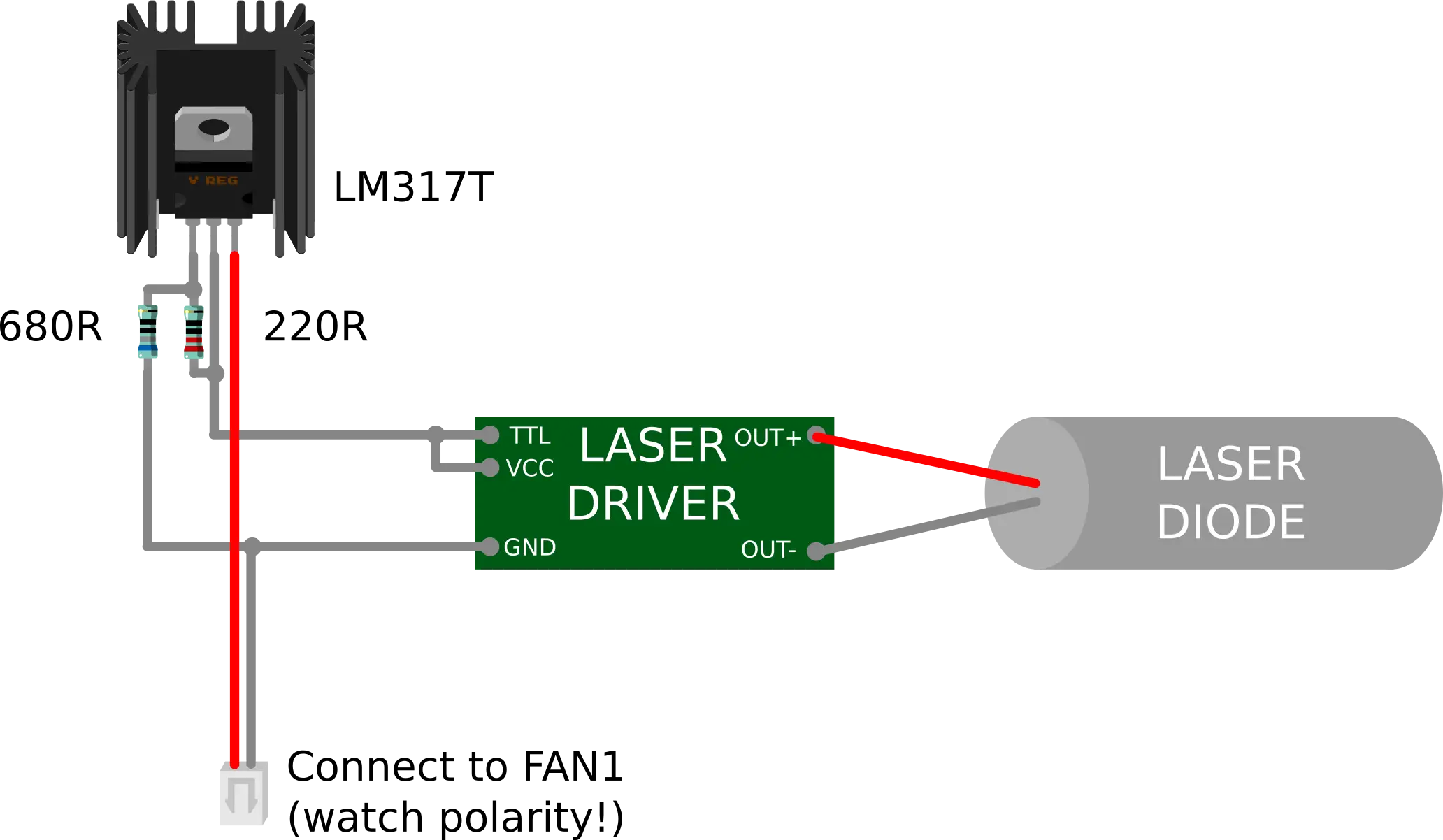 Laser Diode Circuit Diagram