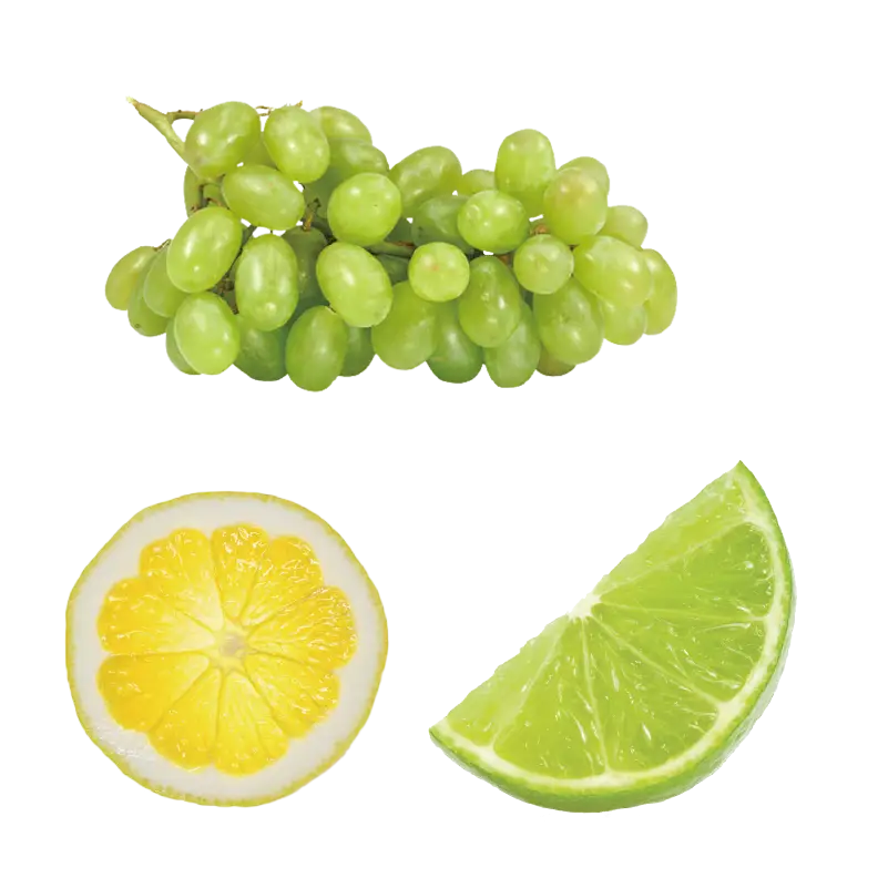 Green Grapes with Lemon and Lime