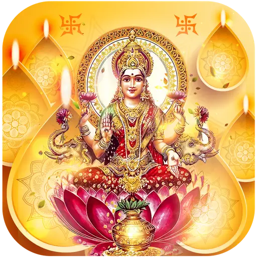 Goddess Lakshmi Illustration for Diwali Celebrations