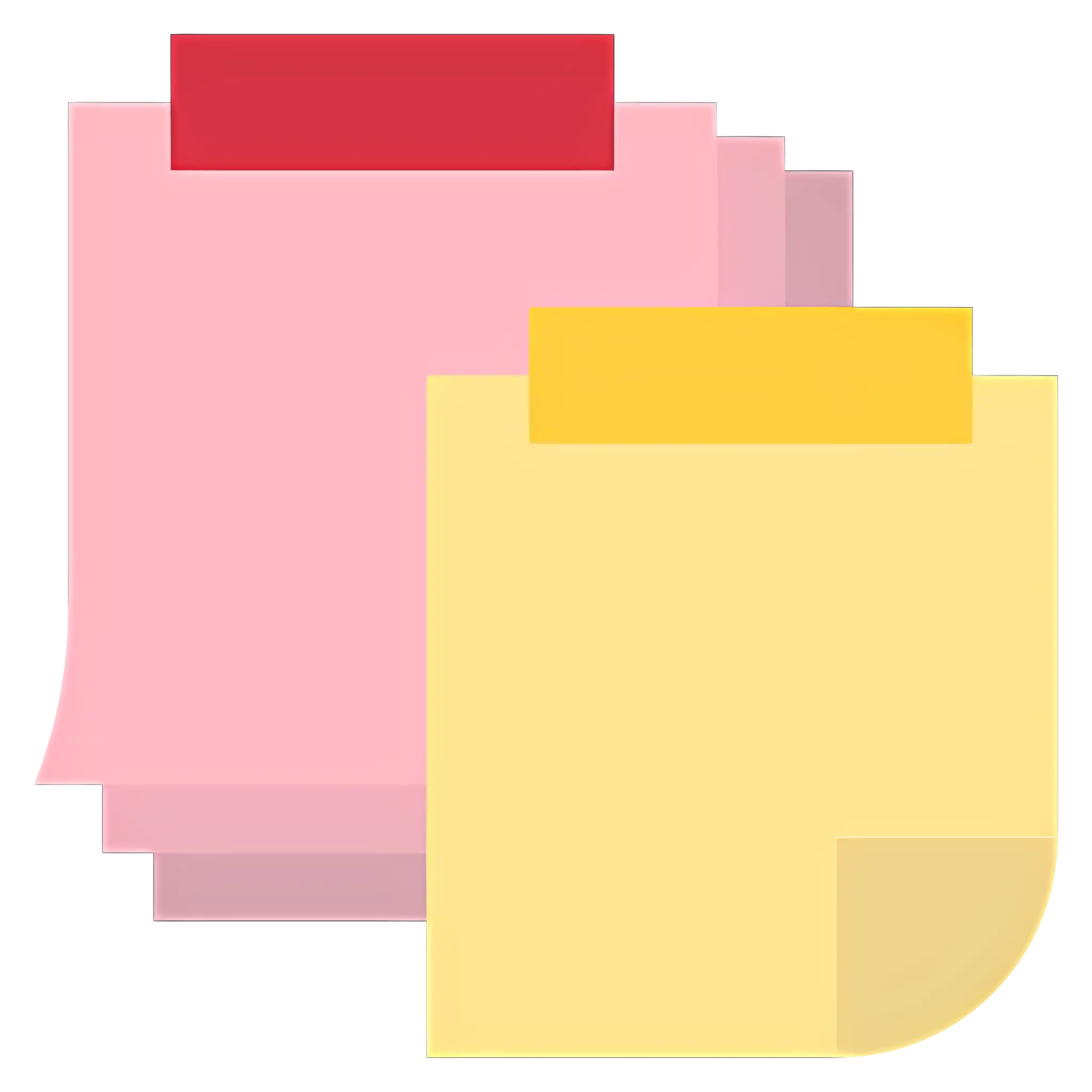 Colorful Sticky Notes with Tape