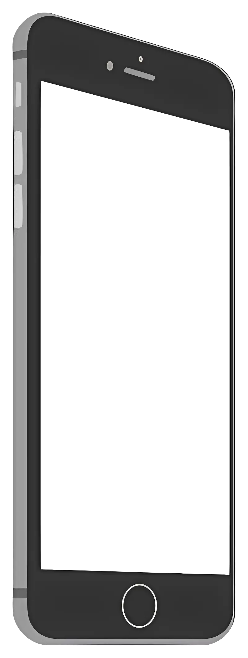 Black Smartphone Frame Illustration