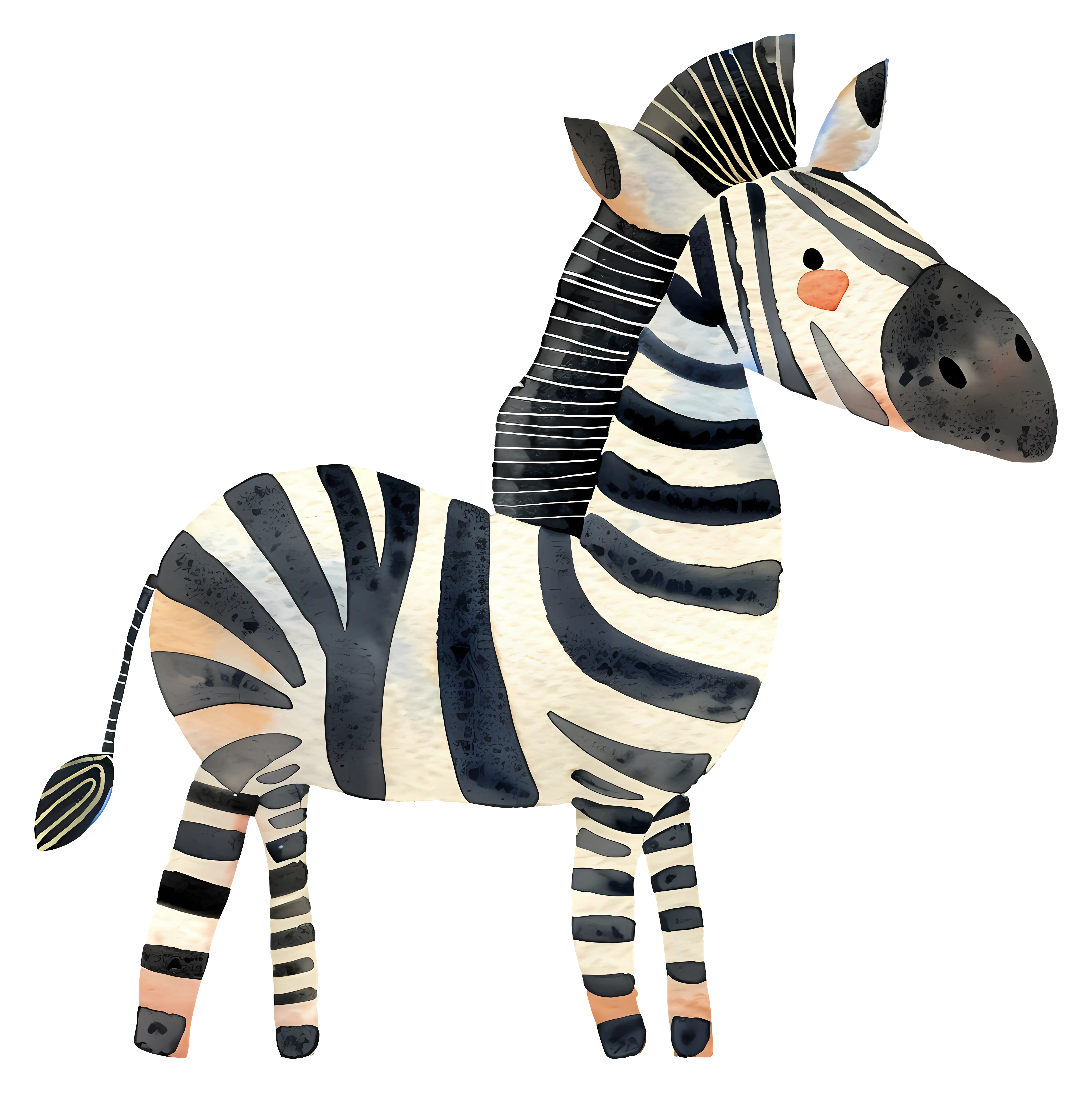 Cute Zebra Illustration