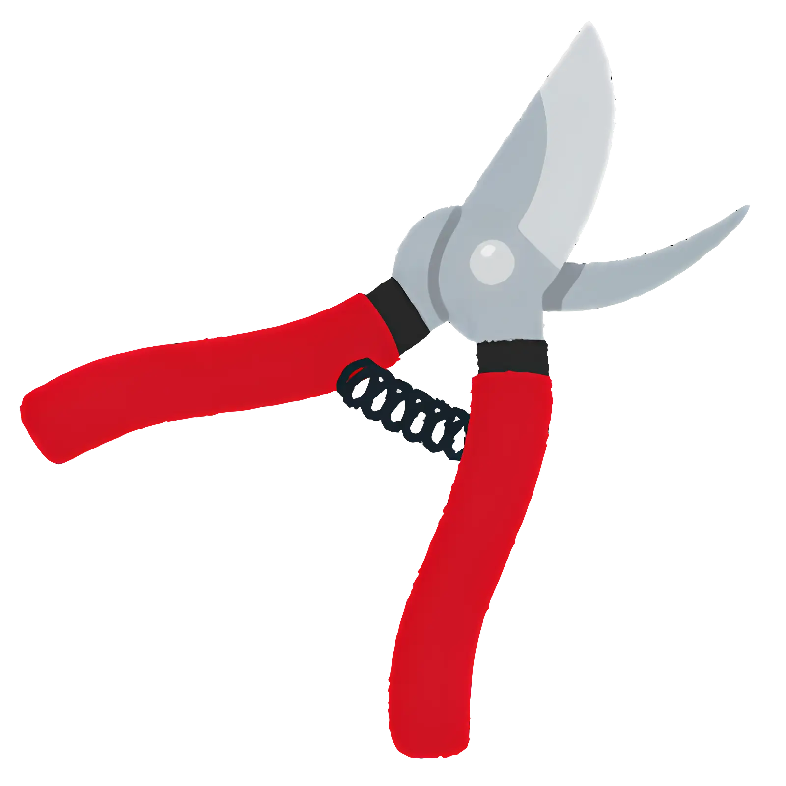 Red Gardening Shears