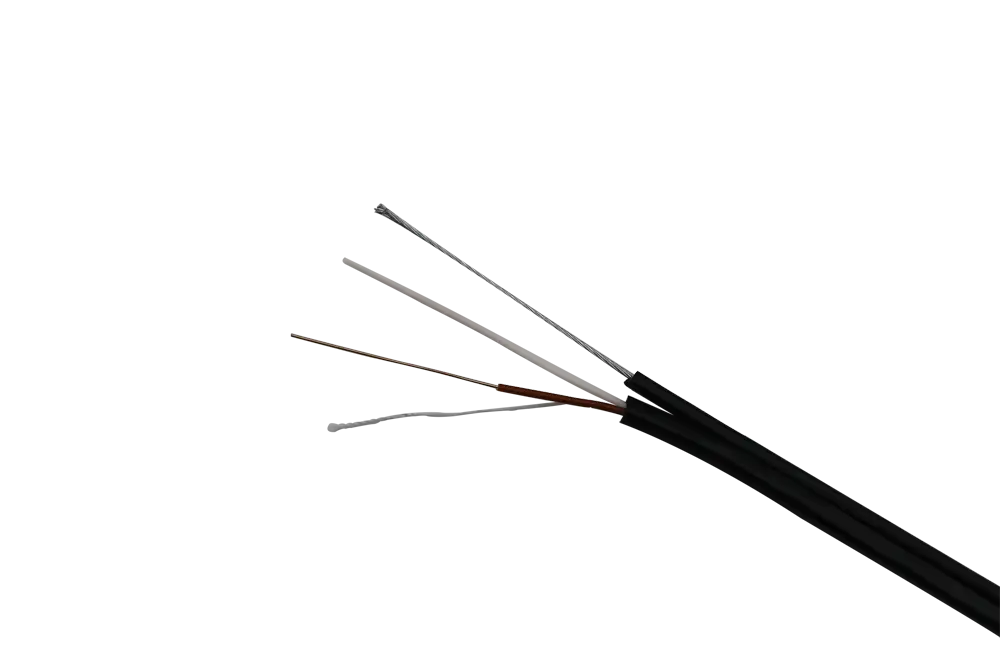 Black Electrical Cable for Power Connection