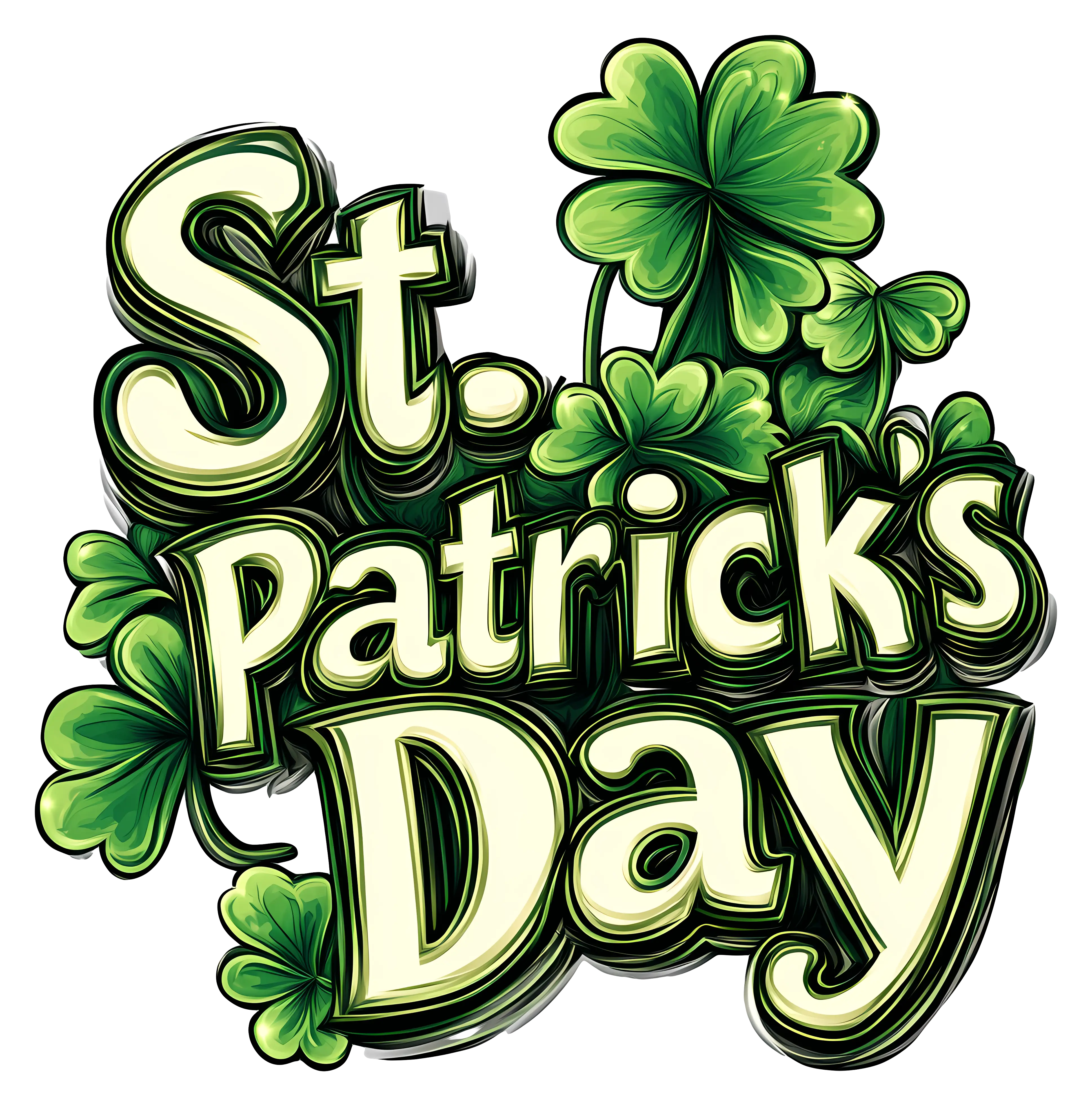 St. Patrick&#039;s Day Celebration Text