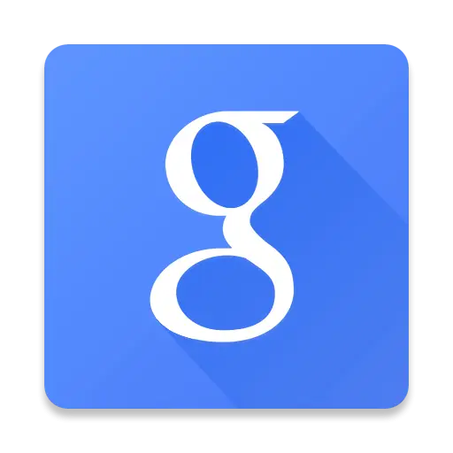 Google Icon in Blue Background