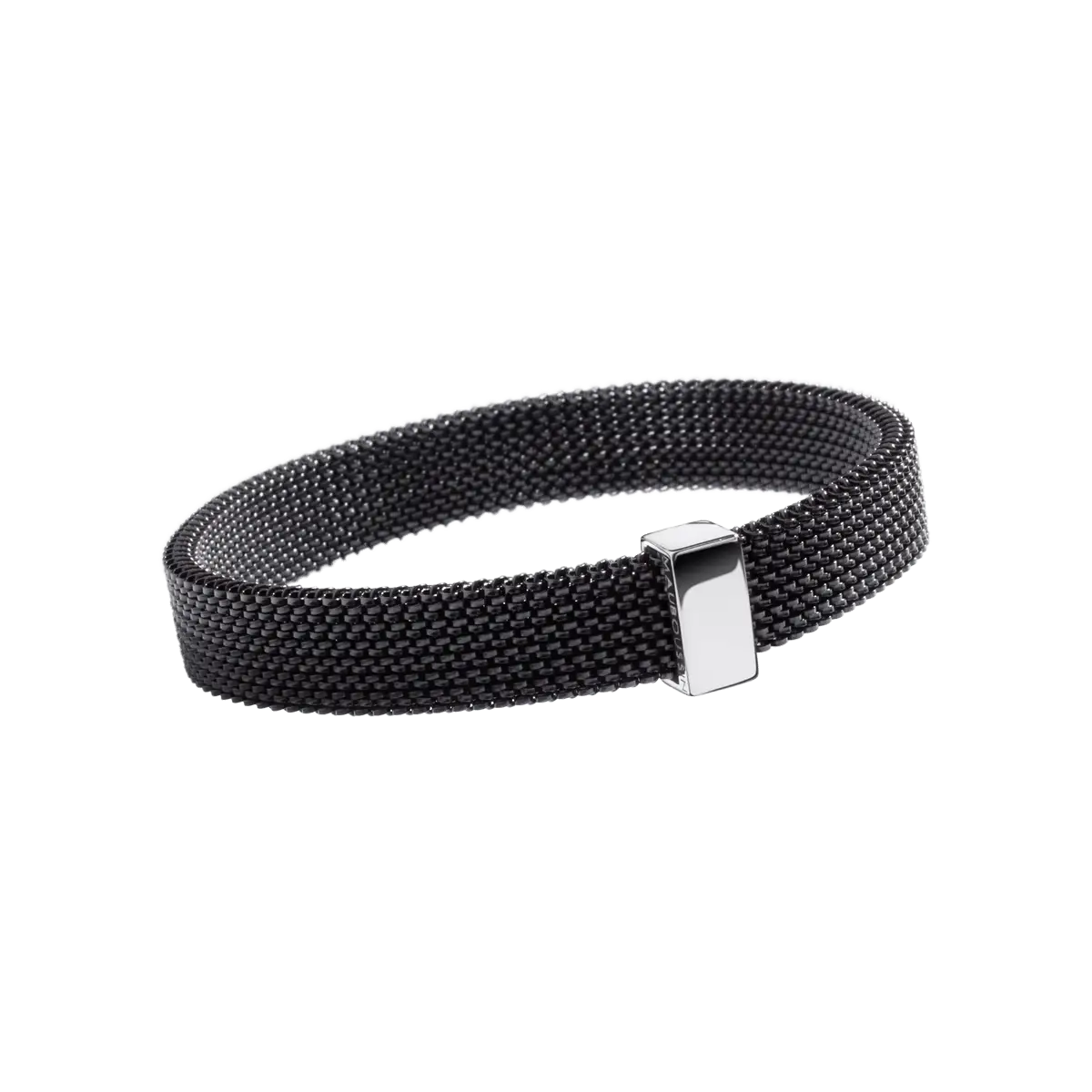 Black Wristband Accessory with Simple Design