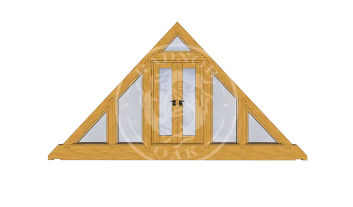 Triangular Timber Roof Frame Structure