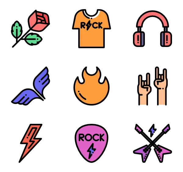 Rock Music Icons