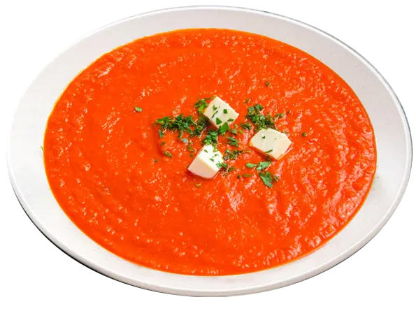 Creamy Tomato Soup in Bowl