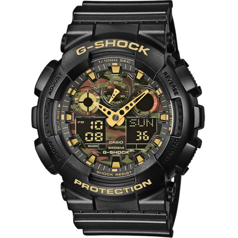 Black G-Shock Digital Watch for Active Lifestyle