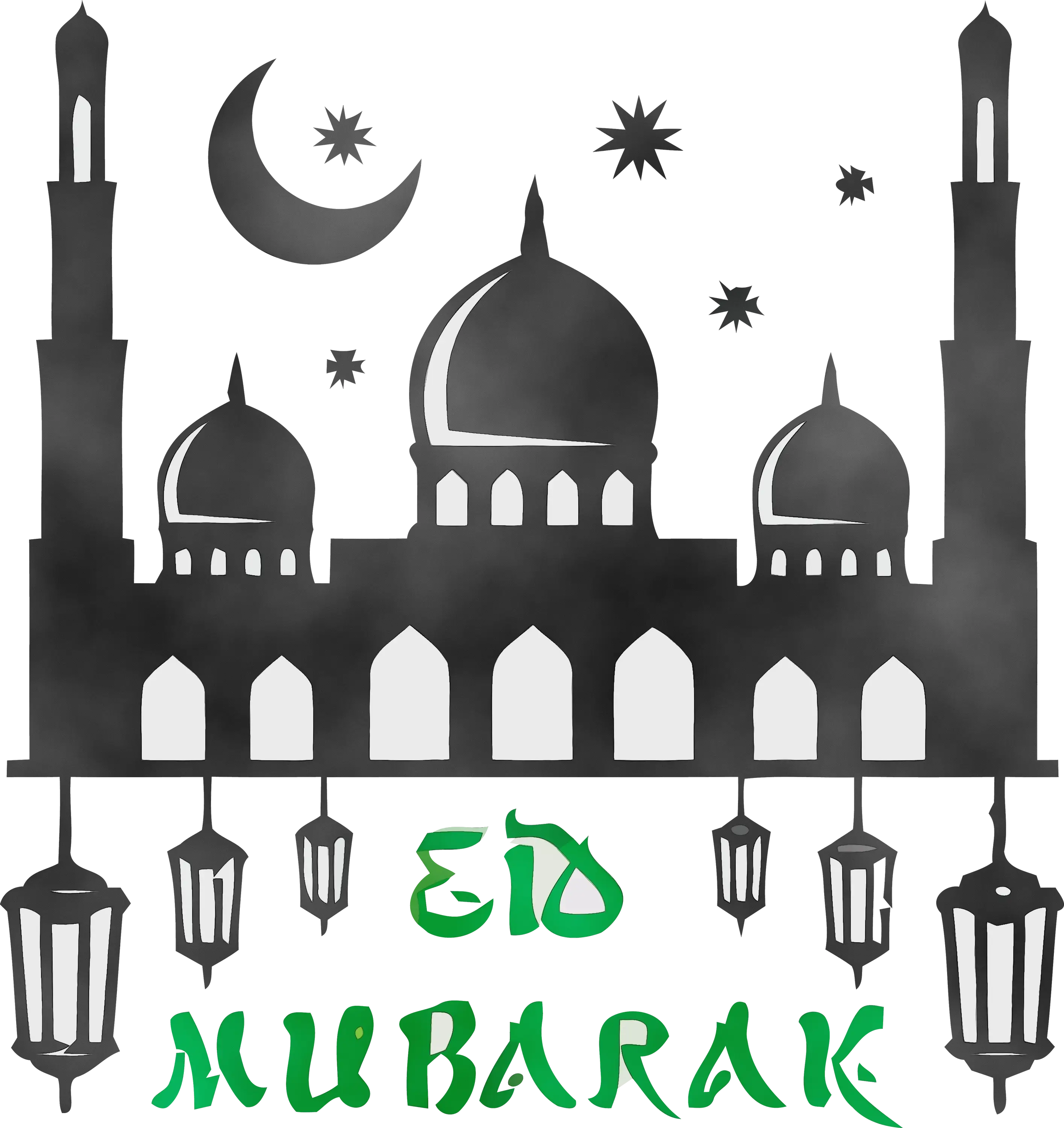 Eid Mubarak Mosque Design