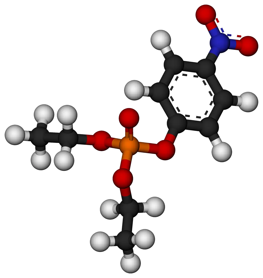 3D Organic Molecule Structure Representation