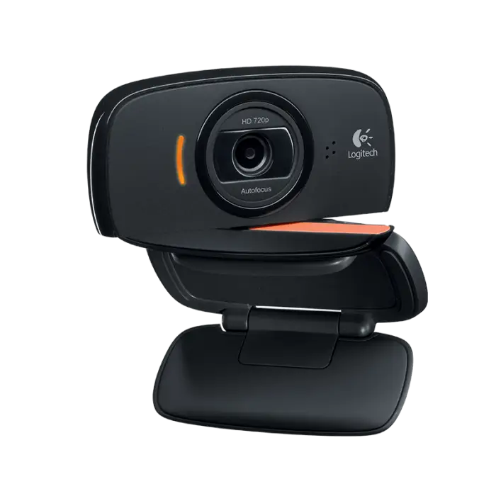 Black Webcam for Video Conferencing
