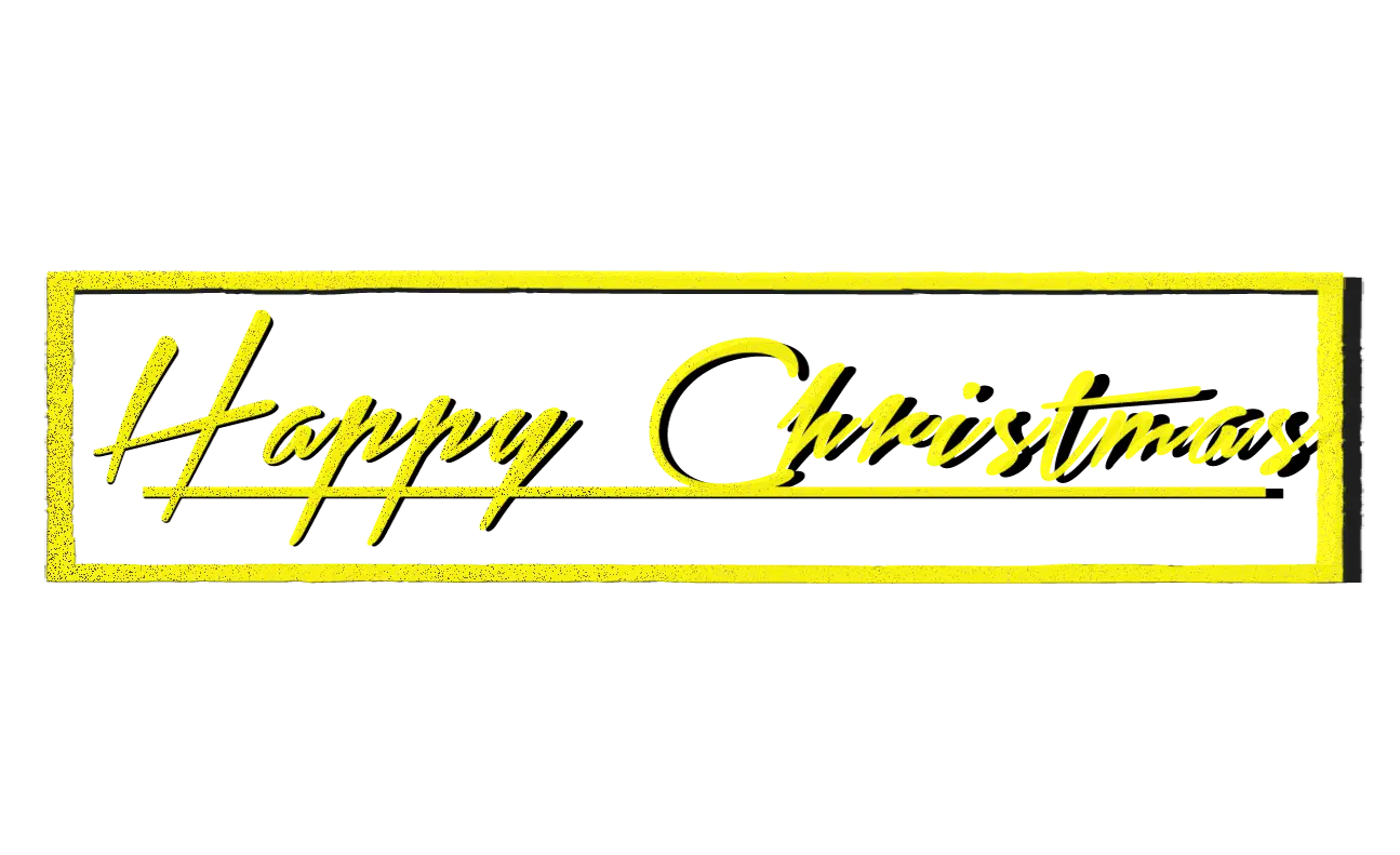 Happy Christmas Greeting Text