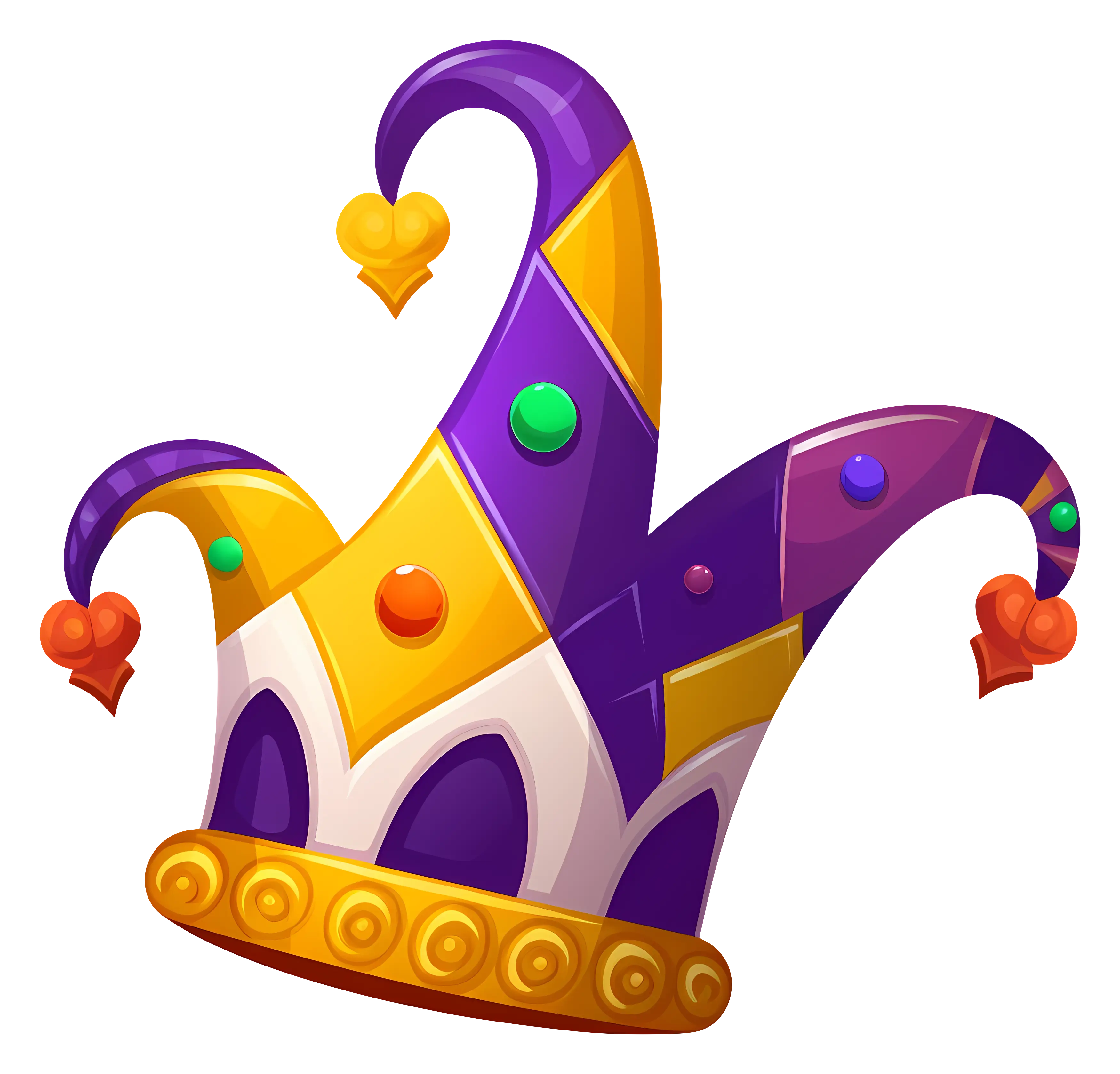 Colorful Jester Hat