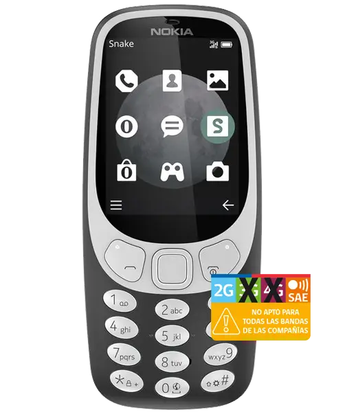 Nokia Classic Cellphone with Keypad Design