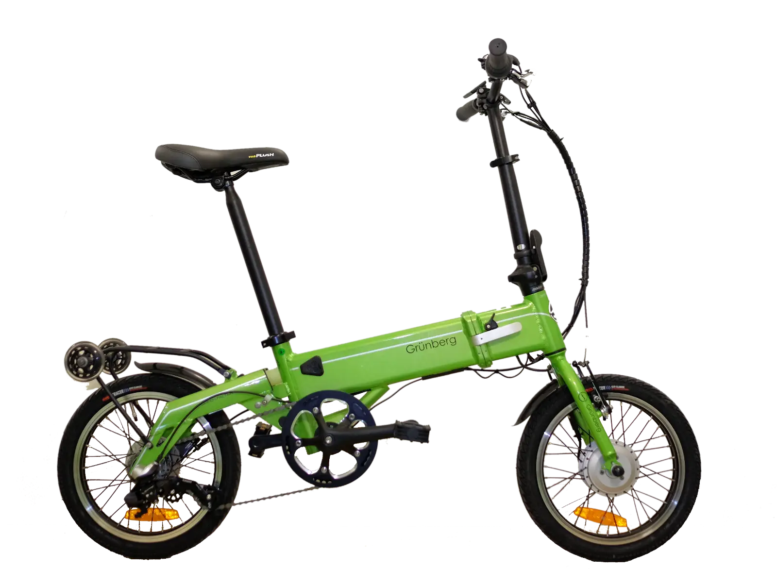 Green Folding Bike for Urban Mobility