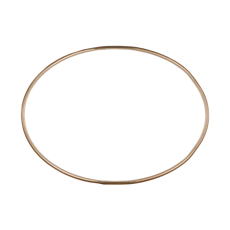 Golden Circular Frame Decoration