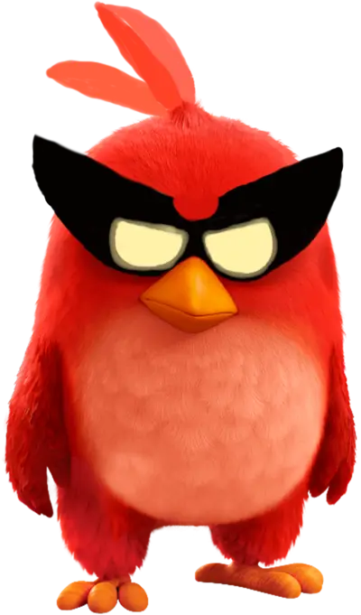 Red Angry Bird Cartoon Character