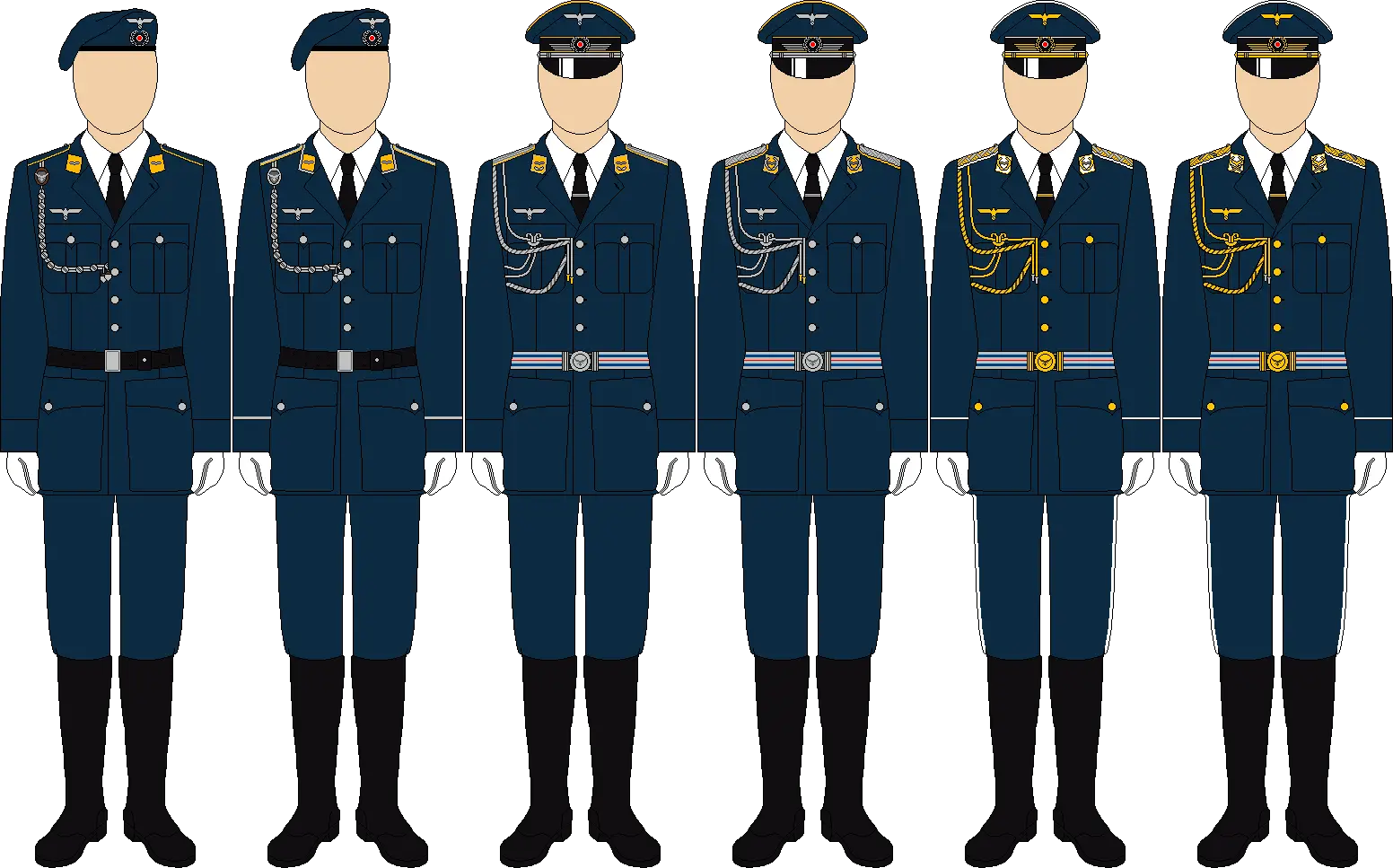 Formal Military Uniforms