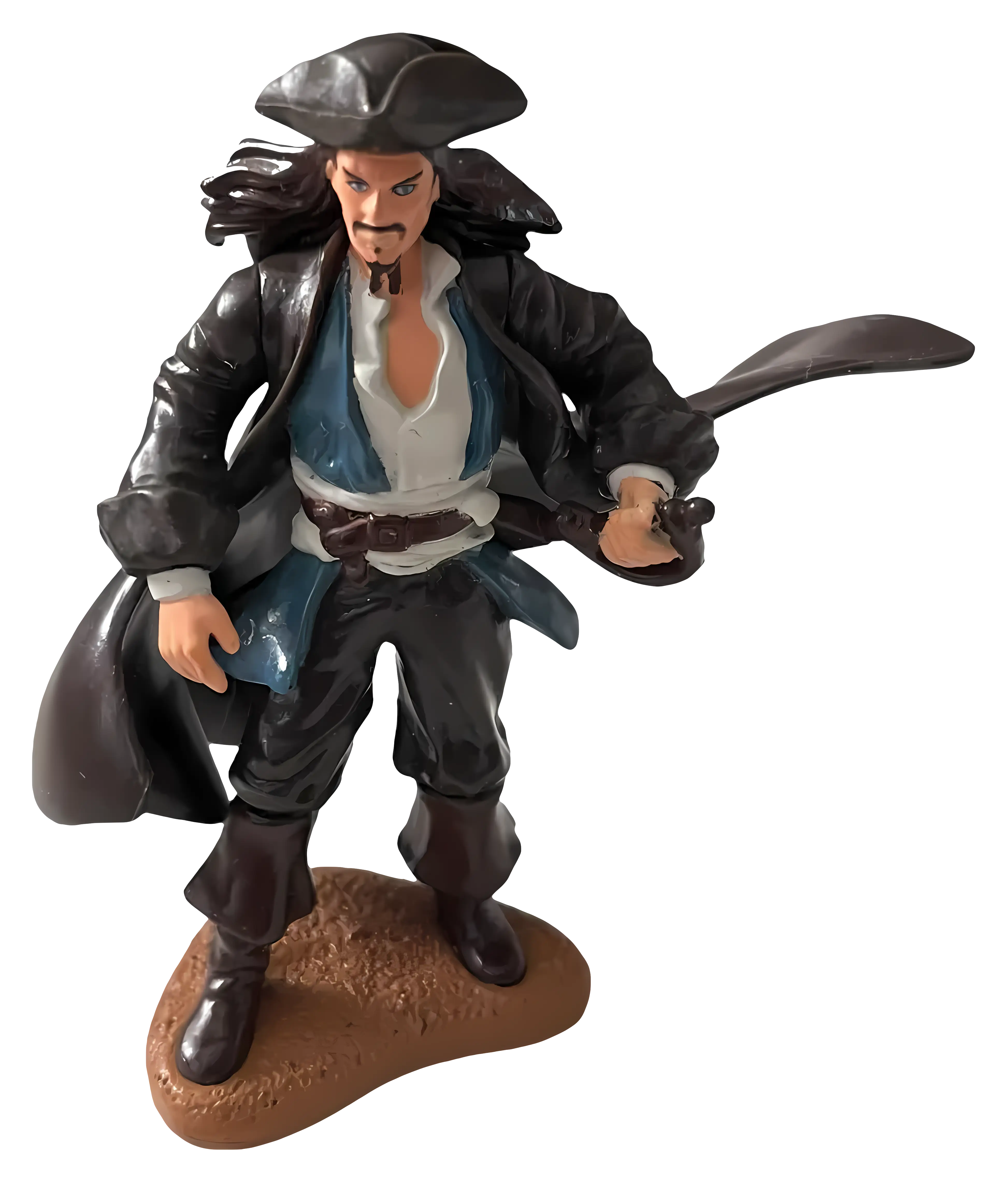 Pirate Figurine with Sword and Hat