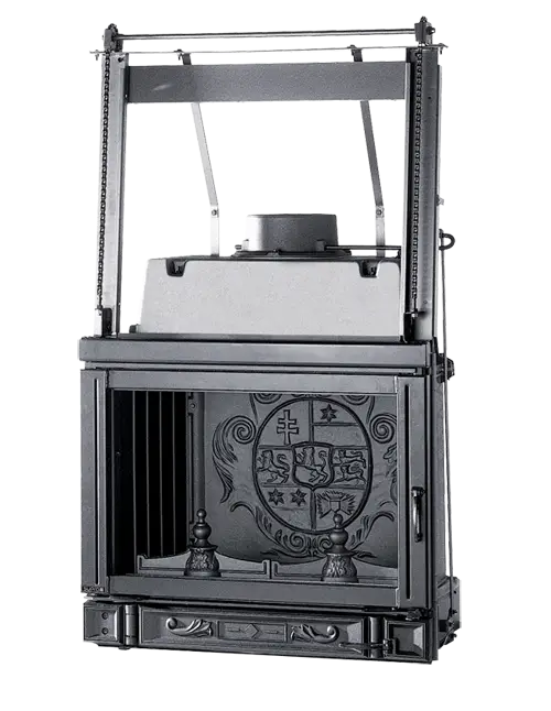 Traditional Cast Iron Fireplace