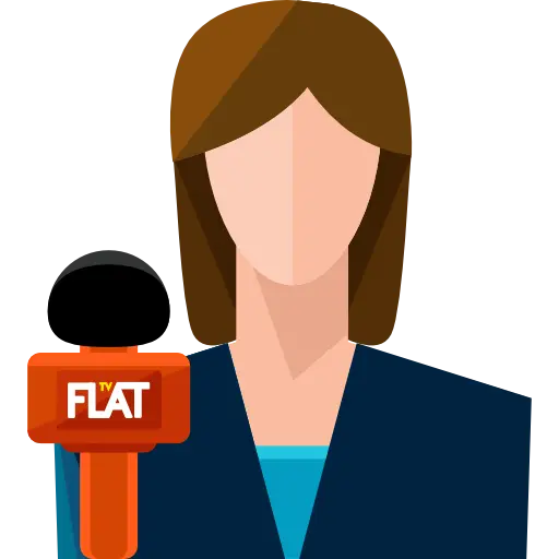 Flat Style TV Reporter