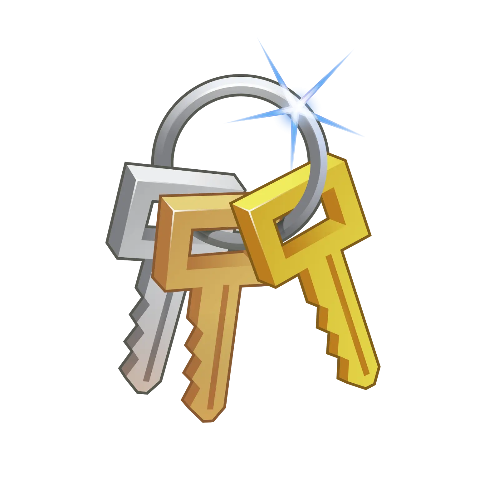 Gold and Silver Keys