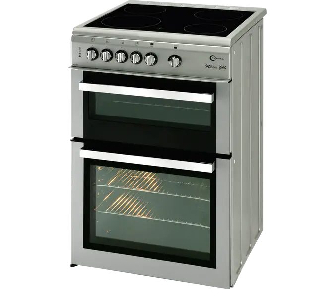 Modern Electric Oven with Dual Compartments