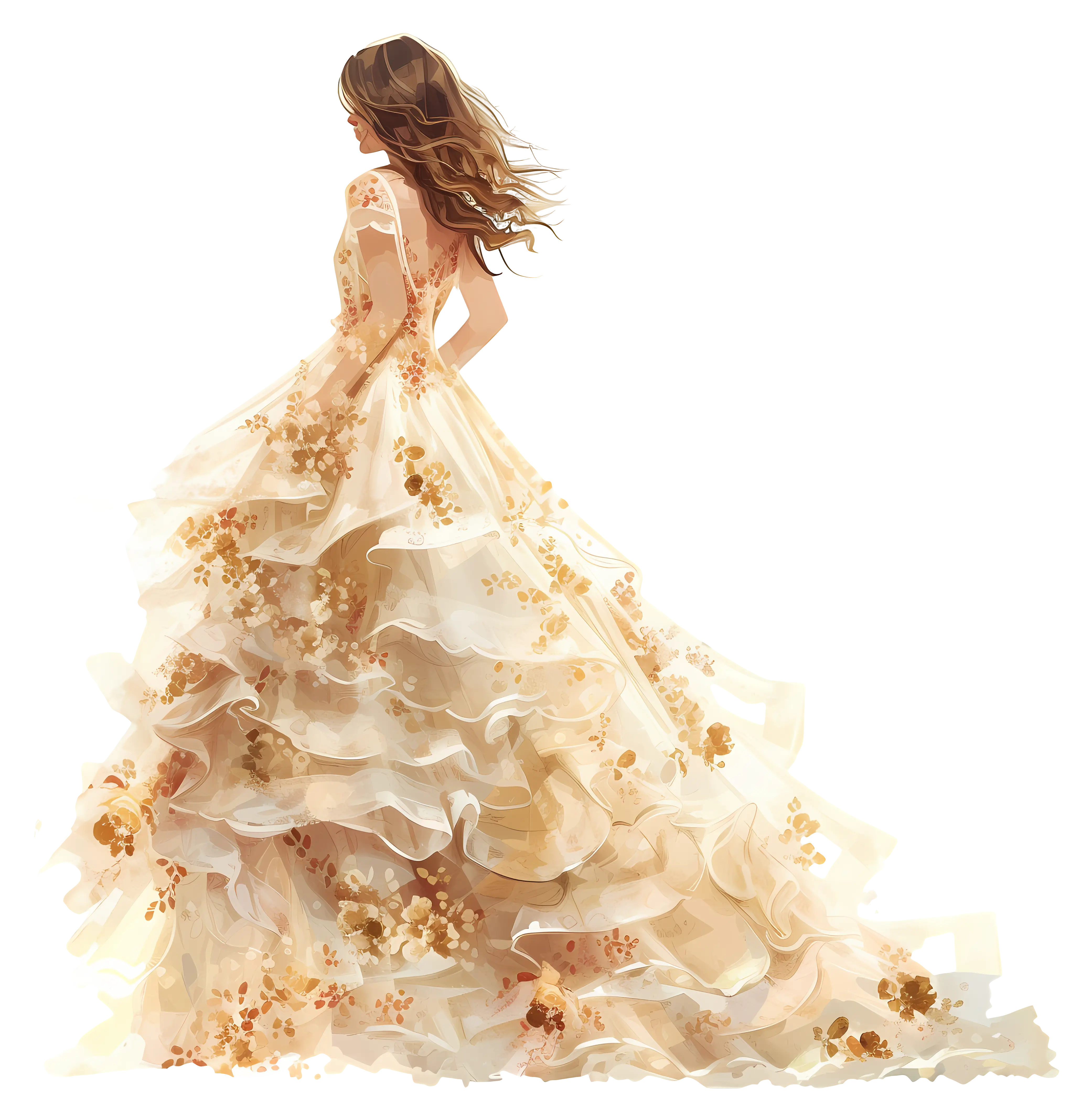 Elegant Bridal Dress